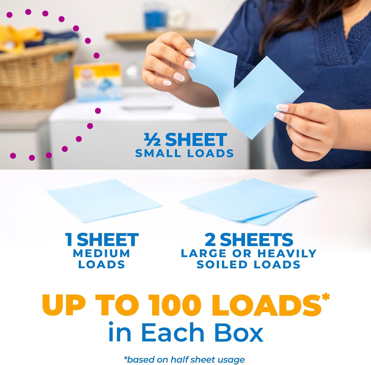 Eco Laundry Detergent Sheets
