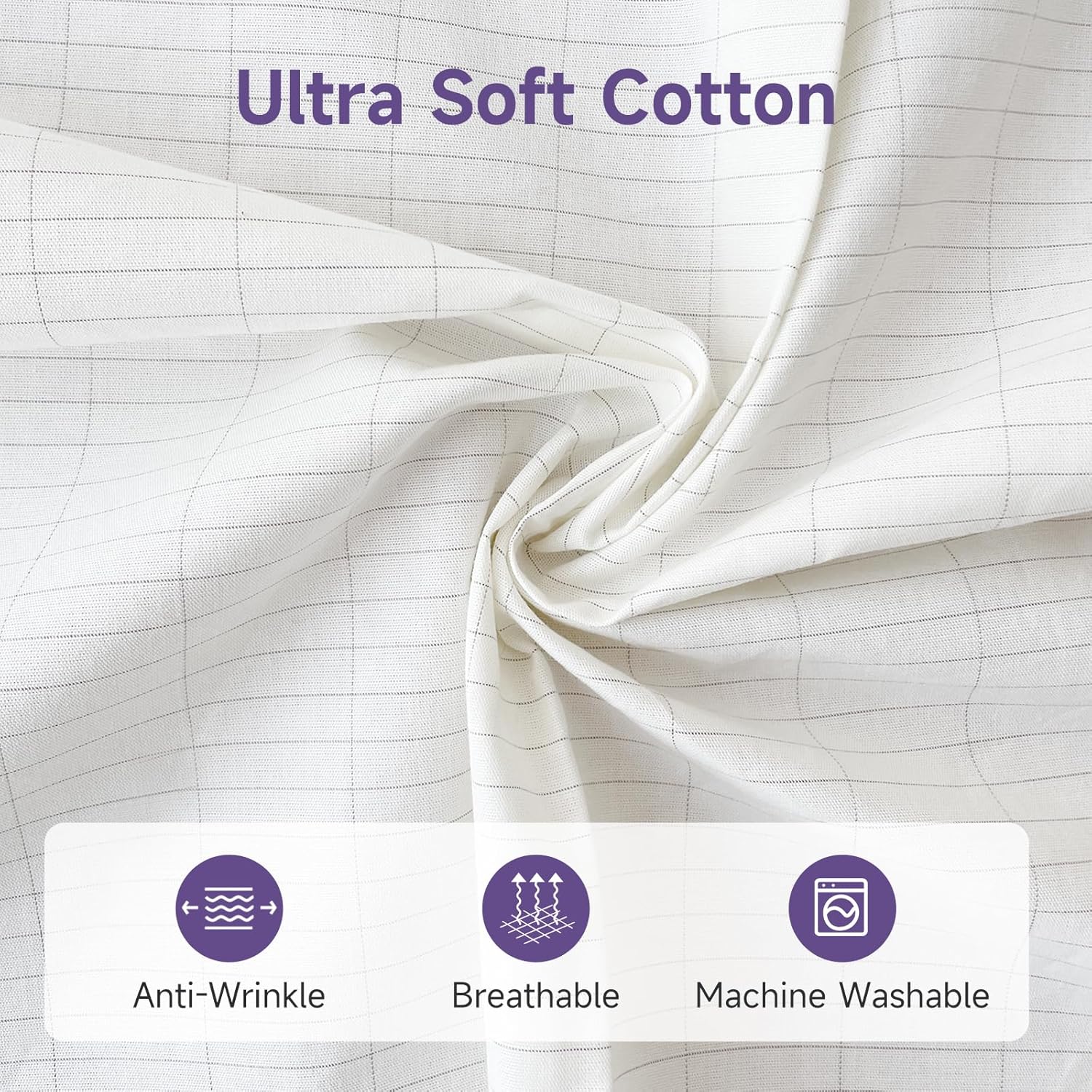 Premium Grounding Fitted Sheet - Improve Sleep & Wellness Naturally
